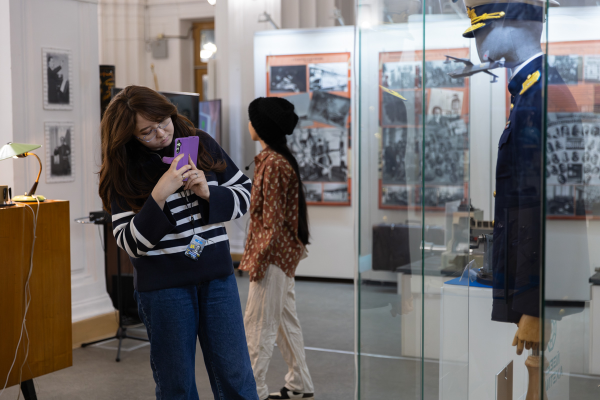 In the Polytechnic History Museum, participants learned about the main stages of the school’s formation