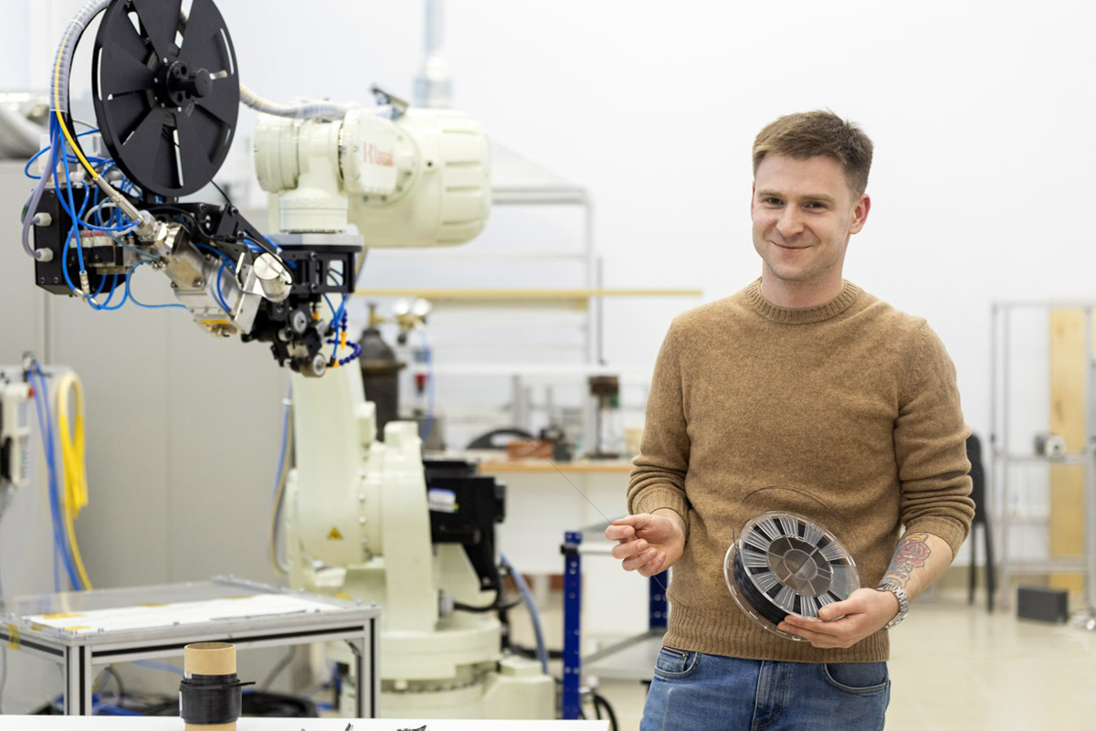 Employees of °ʷʼ¼ Digital Engineering developed a technology for filament manufacturing